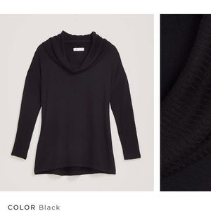 Lou & Grey cowl neck lounge top